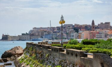 gaeta pärlan vid tyrrenska havet