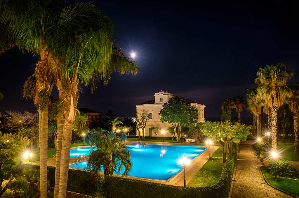 Fyrstjärniga Villa Irlanda Grand Hotel i Gaeta